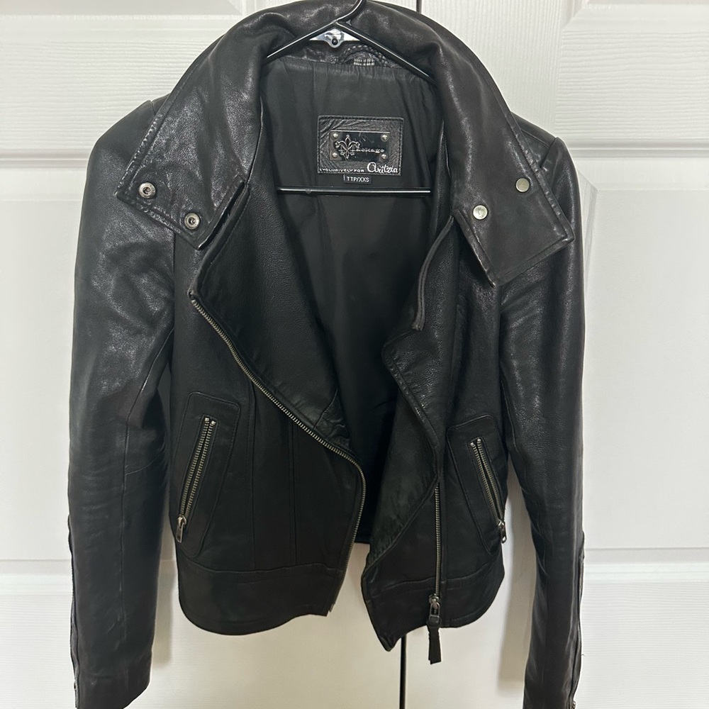 XXS MACKAGE KENYA LEATHER JACKET - Picture 5 of 14